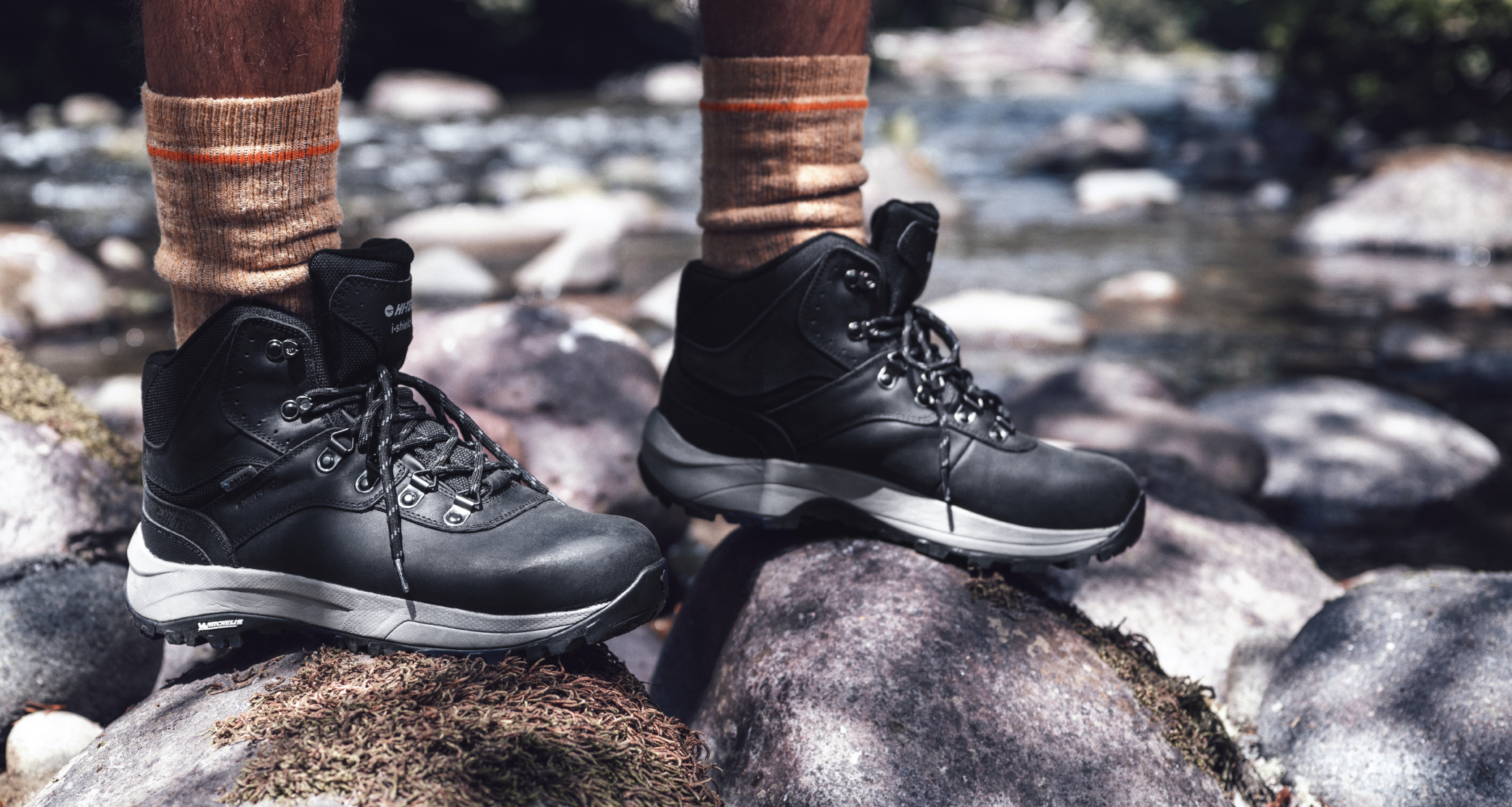 hi-tec men's altitude waterproof hiking boot