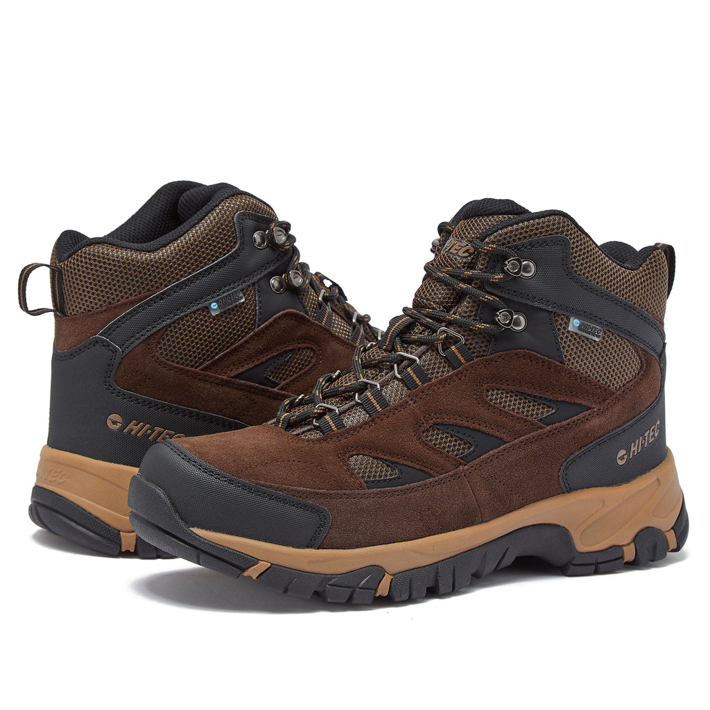 HI-TEC Yosemite Mid Waterproof Hiking Boots for Men | Mens Hiking Boots ...