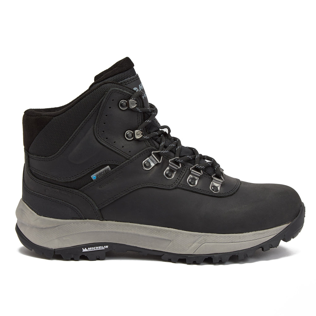 HI-TEC Altitude Waterproof Hiking Boots for Men | Leather Work 