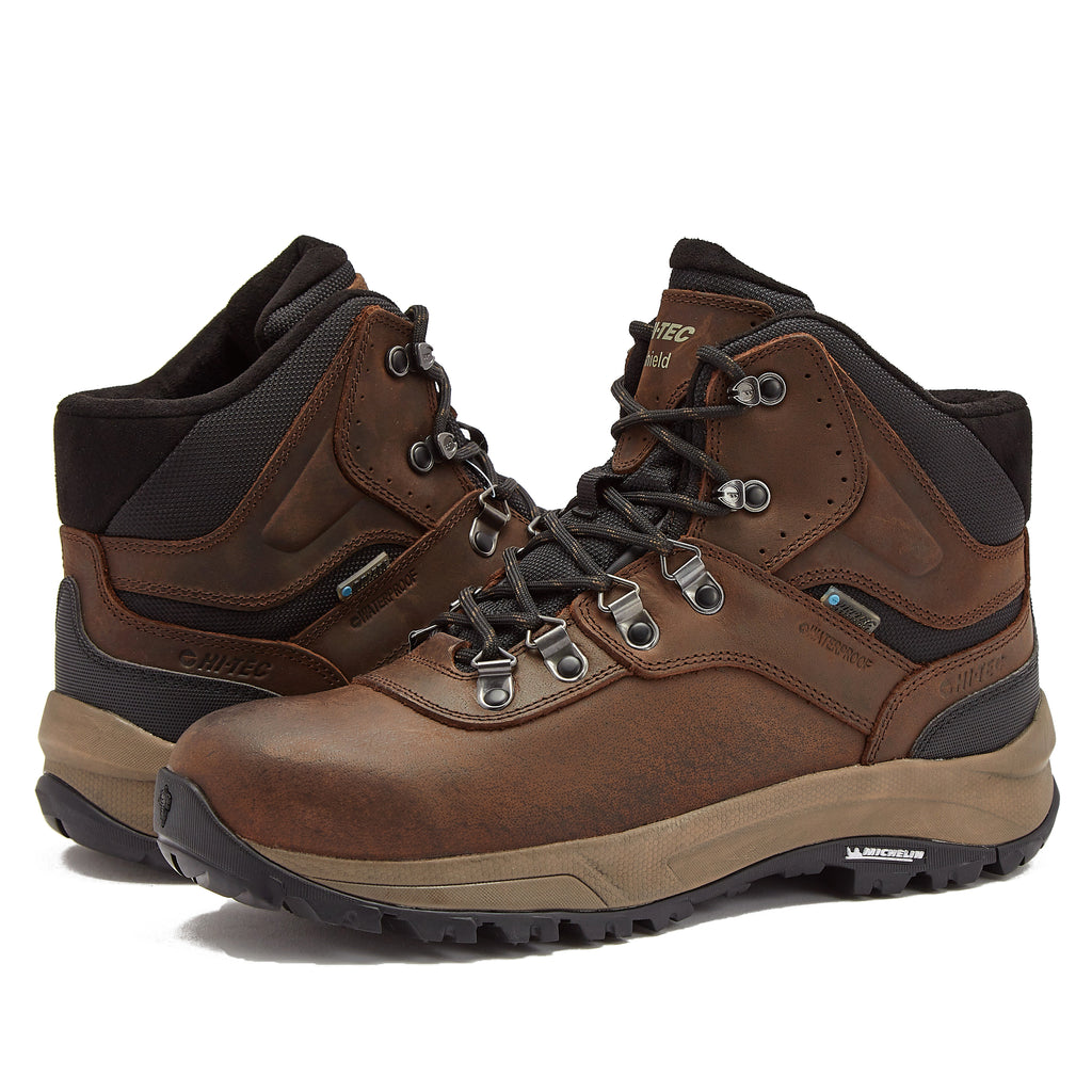 ▷ Hi-Tec Zapato para Hiking Altitude Infinity All Mid WP Negro/Gris, par ©