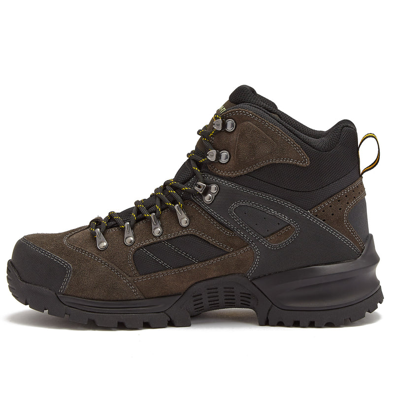 Hi-Tec hiking boots for men feature Dri-Tec, Ortholite Impressions, and Vibram technologies