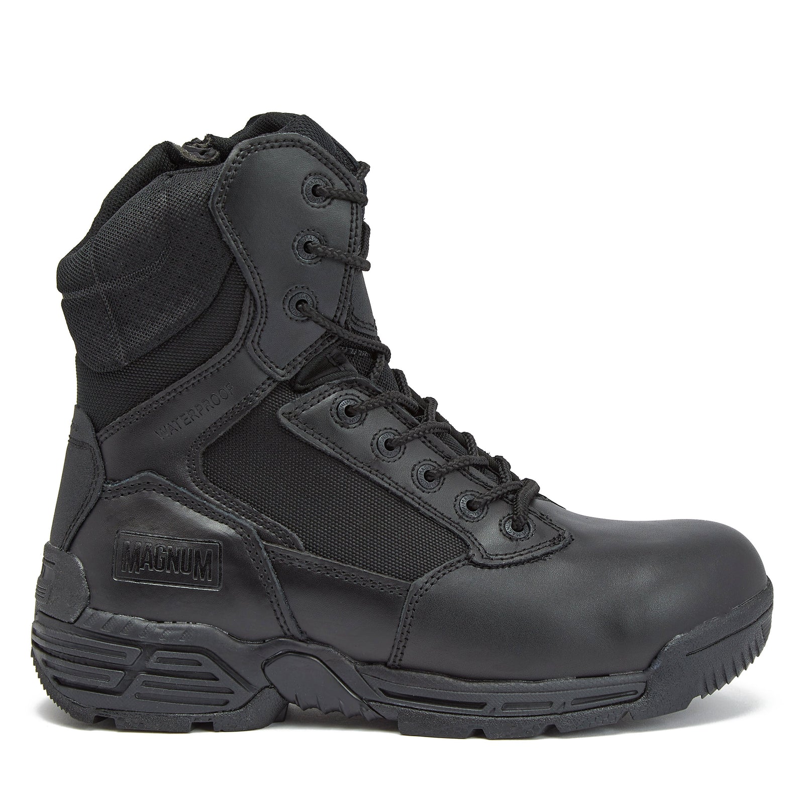 Magnum 8 Inch WP Stealth Force Boot with Side Zipper Hi Tec