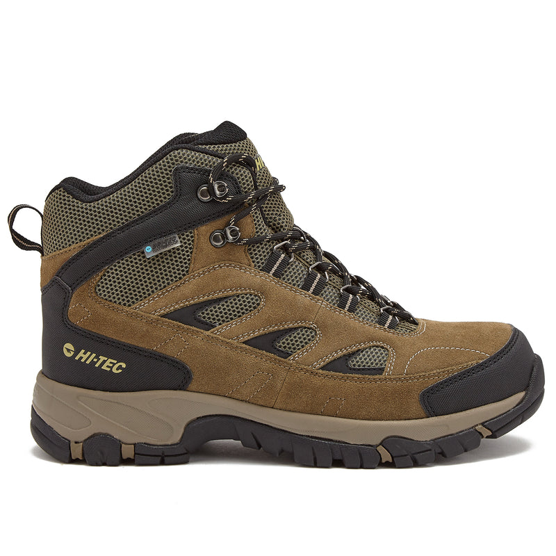 HI-TEC Yosemite Mid Waterproof Hiking Boots for Men | Mens Hiking Boots ...