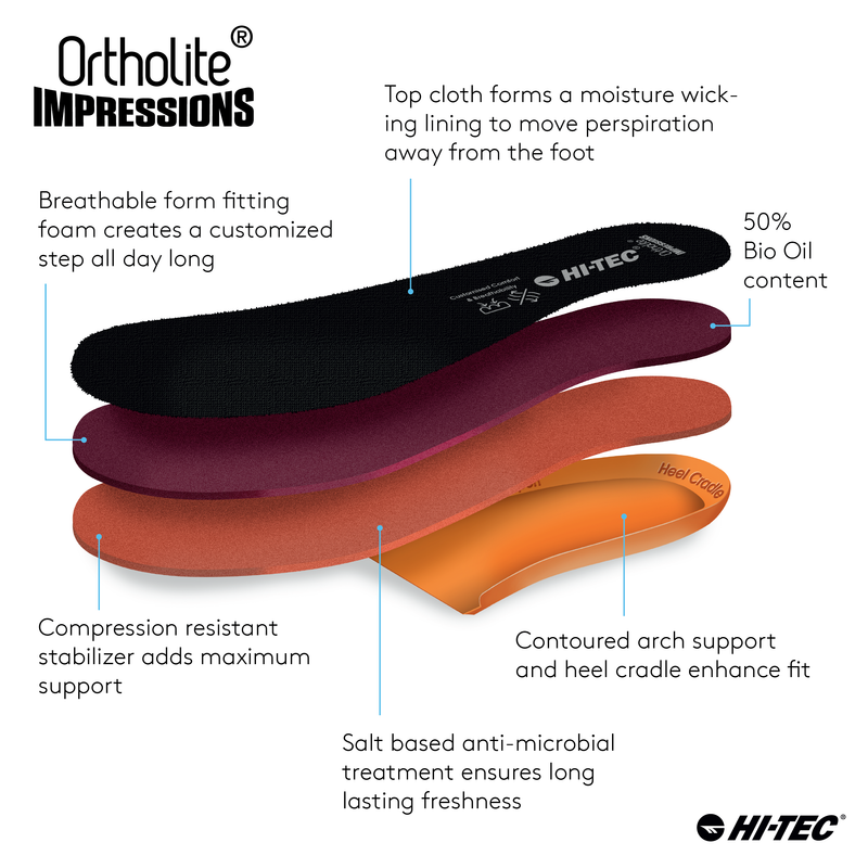 Hi-Tec Altitude Infinity Mid Waterproof Chocolate/Black – Frames Footwear